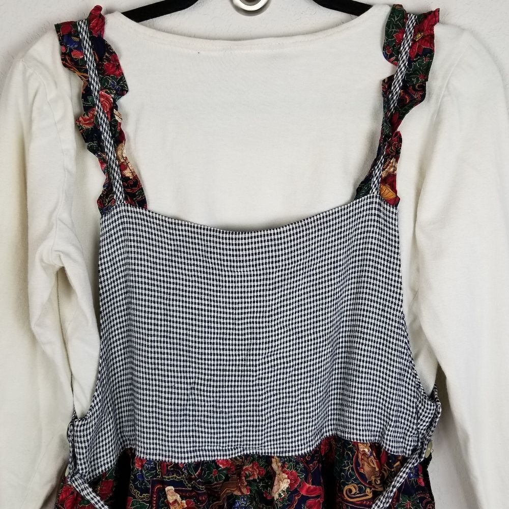 Sharon Anthony Lifestyles Dresses Christmas Jumper & Top Set Size 14 - Picture 6 of 9